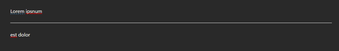 Divider in Microsoft Loop