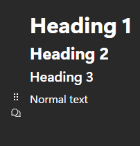 All 3 different headers