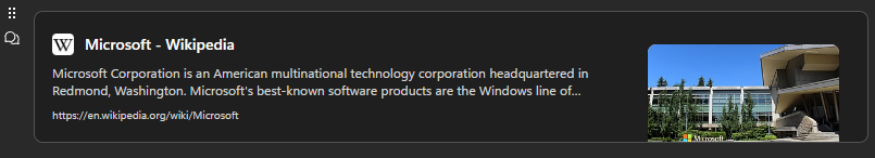 Link preview in Microsoft Loop