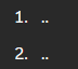 Numbered list in Microsoft Loop