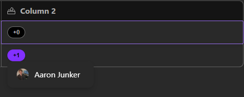 Voting column type